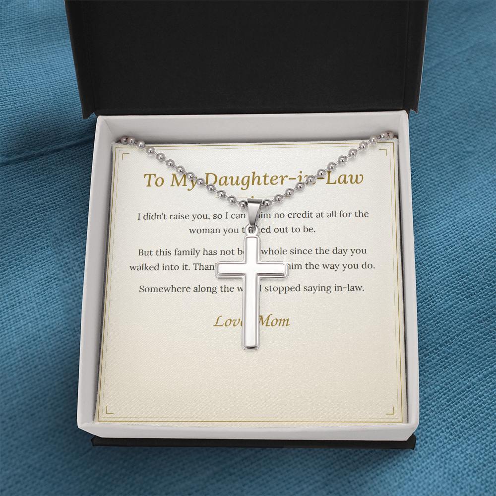 To My Daughter-in-Law Necklace — From Her Mother-in-Law
