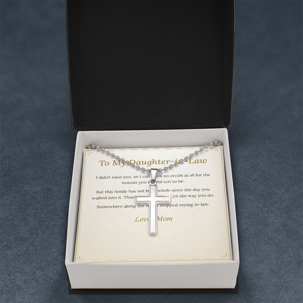 To My Daughter-in-Law Necklace — From Her Mother-in-Law