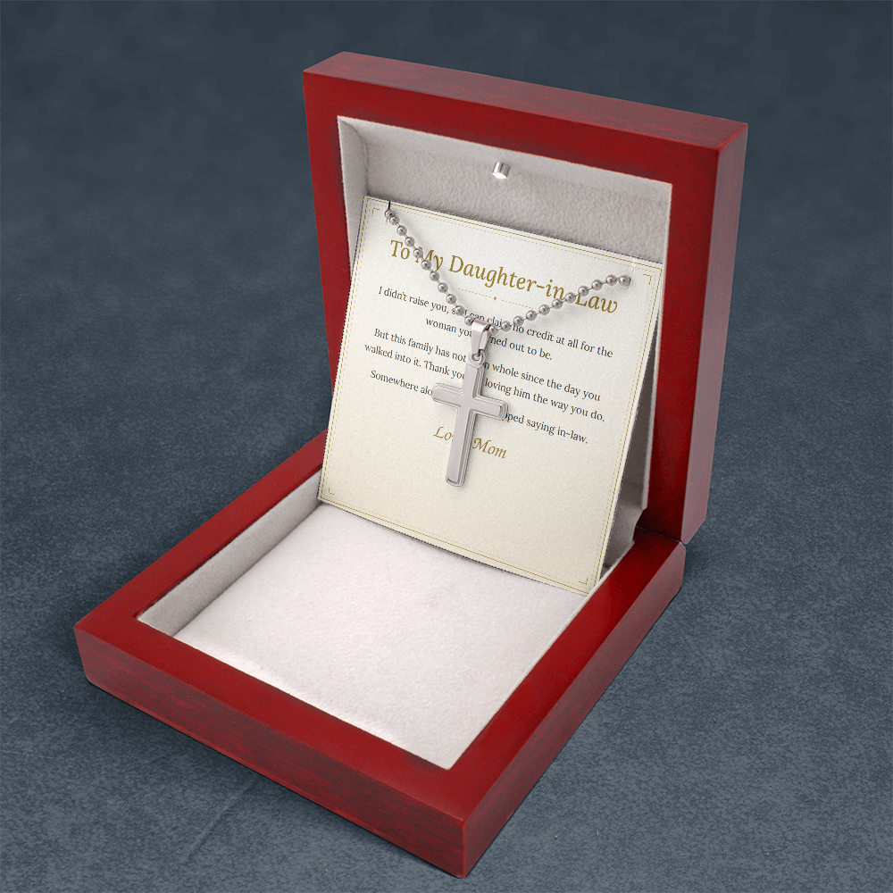 To My Daughter-in-Law Necklace — From Her Mother-in-Law
