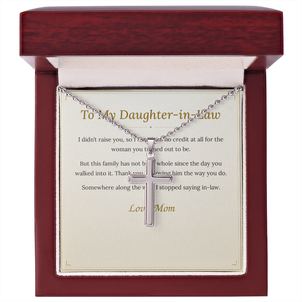 To My Daughter-in-Law Necklace — From Her Mother-in-Law